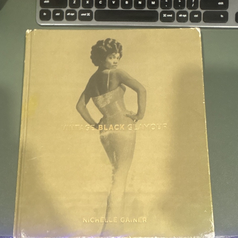 Vtg Black Glamour Special Edition Nichelle Gainer (2014 Silk Bound HCEartha Kitt